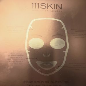 Rose gold brightening facial treatment